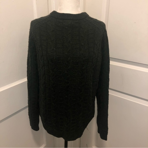 Ll bean mens lambs wool sweater size medium - Picture 4 of 5